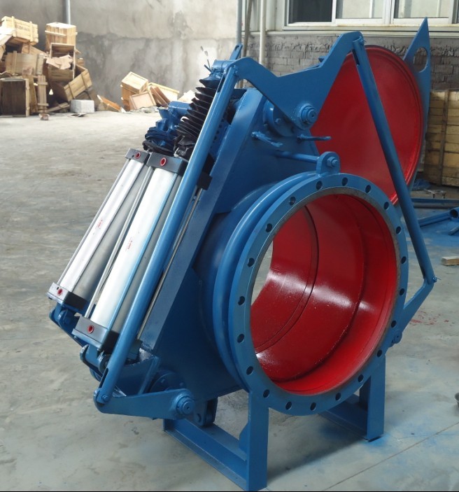 氣動(dòng)扇形盲板閥