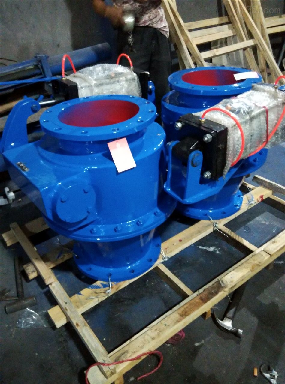 球面偏置式氣動鐘閥